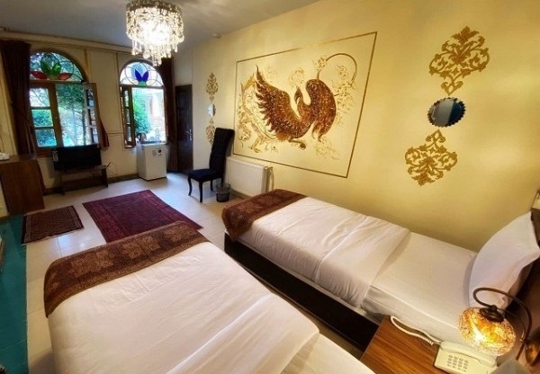 اتاق دو تخته توئین اقامتگاه سنتی خانه کشیش اصفهان